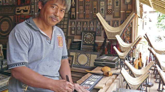 Kunstarbeit in Toraja