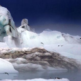 Die Gletscherlagune Jökulsarlon