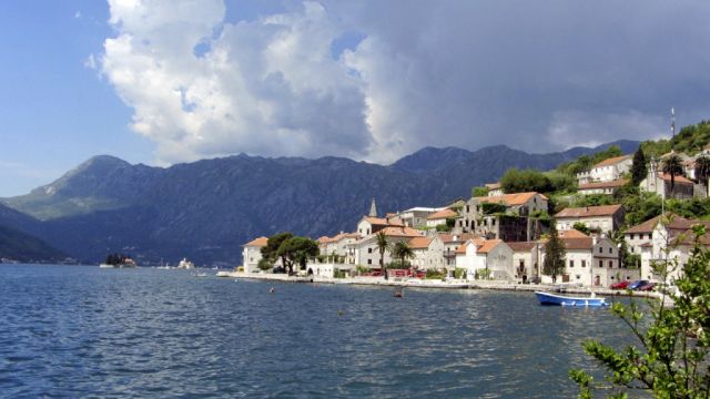 Montenegrinisches Küstenstädchen