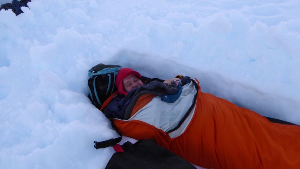 Schlafen auf der Antarktischen Halbinsel