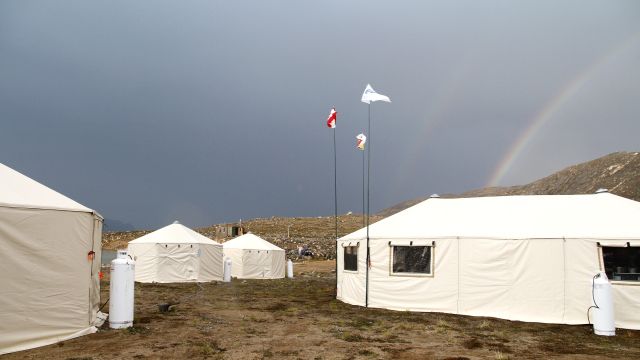 Camp auf Baffin Island