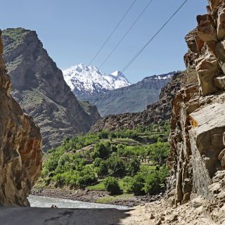 Auf dem Pamir-Highway