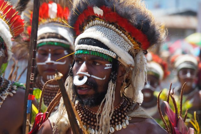 Goroka-Show in Papua-Neuguinea