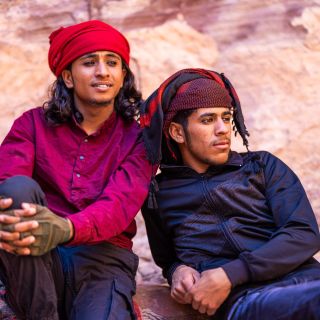 Beduinen in Petra