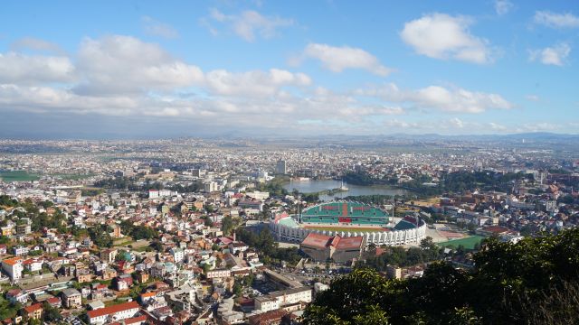 Blick auf Antananarivo