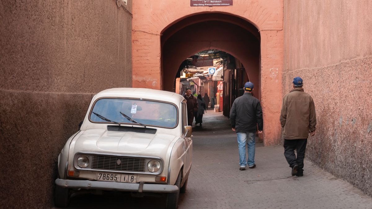 In den Gassen von Marrakesch