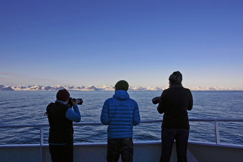 Abendstimmung an Spitzbergens Westküste