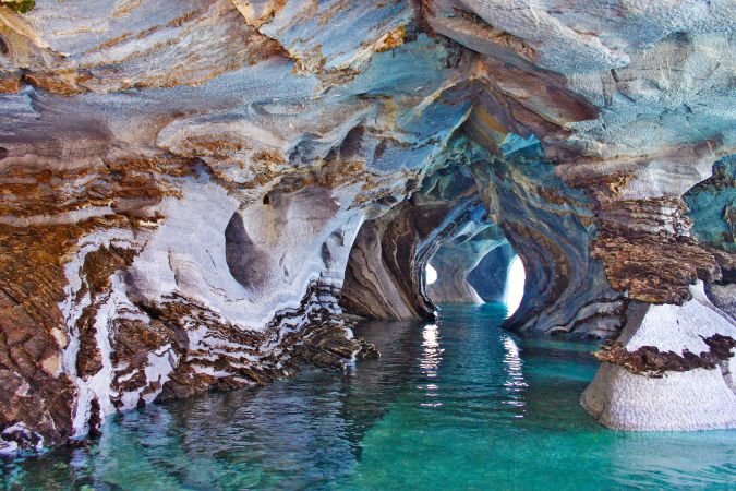 Marmorhöhlen im Lago General Carrera © Diamir