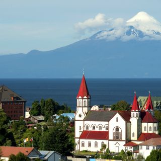 Puerto Varas und Vulkan Osorno