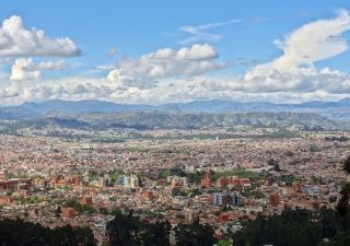 Blick auf die Stadt Cuenca