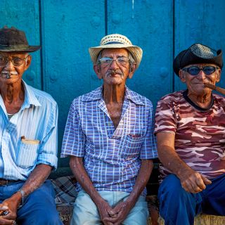 Viva Kuba - kubanische Männer mit Zigarre
