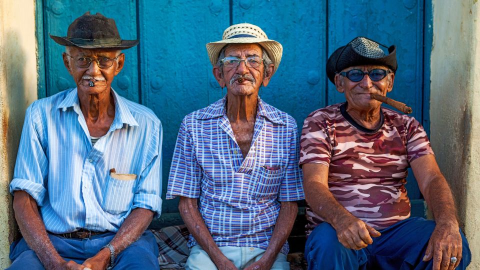 Viva Kuba - kubanische Männer mit Zigarre
