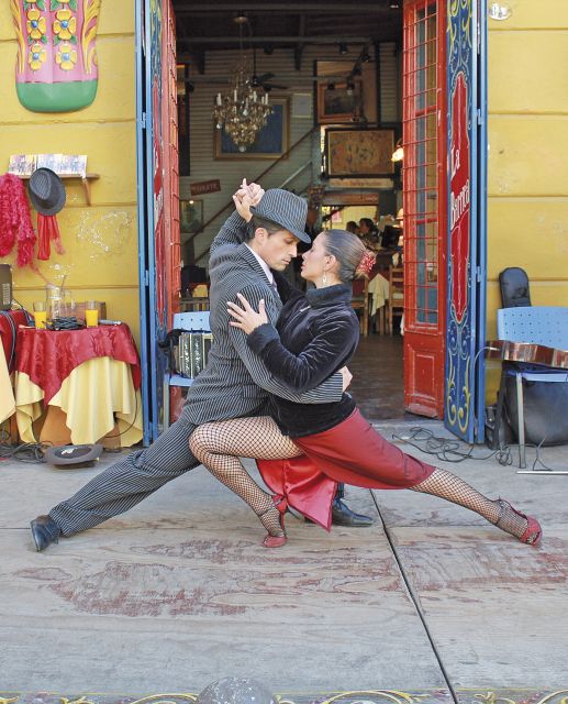 Tango-Vorführung in Buenos Aires