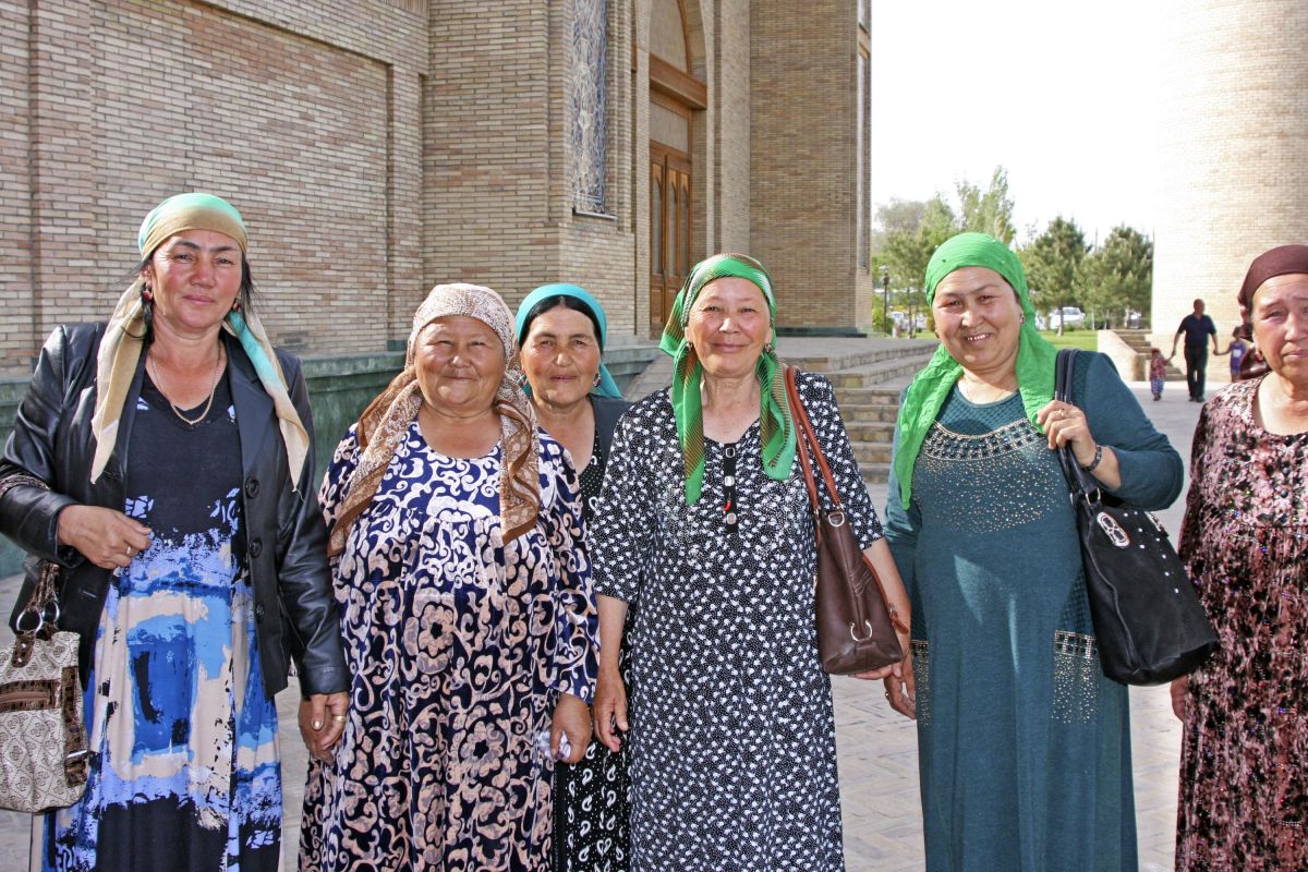 Taschkent Barak Khan Moschee Frauen