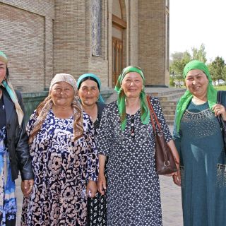 Taschkent Barak Khan Moschee Frauen