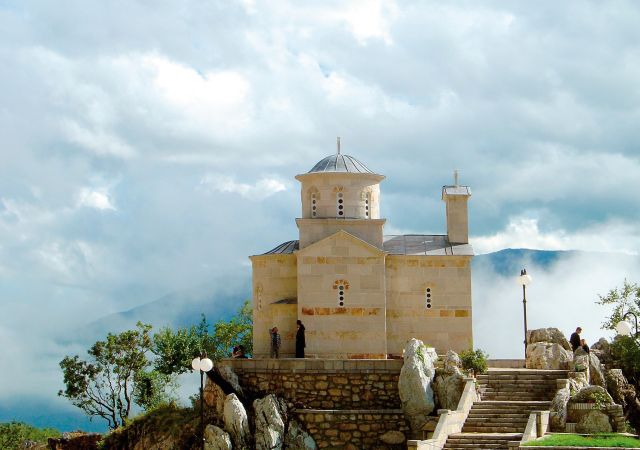 Ein Kloster in Montenegro