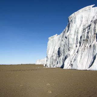 Furtwängler-Gletscher am Kilimanjaro