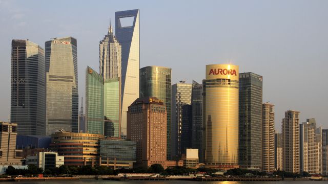 Pudong in Shanghai