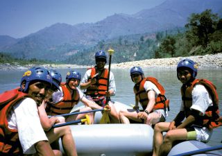 Rafting auf dem Trisuli-Fluss
