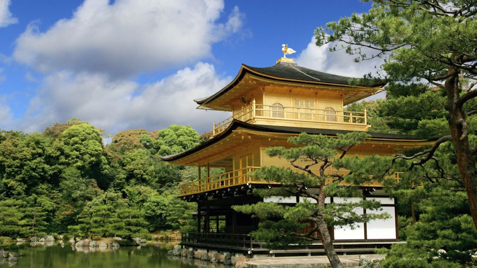 Der Goldene Pavilion in Kyoto