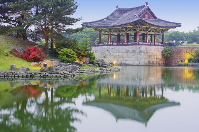 Anapji See in Gyeongju © Diamir