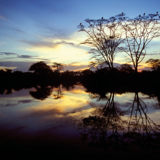 Sonnenuntergang Tansania