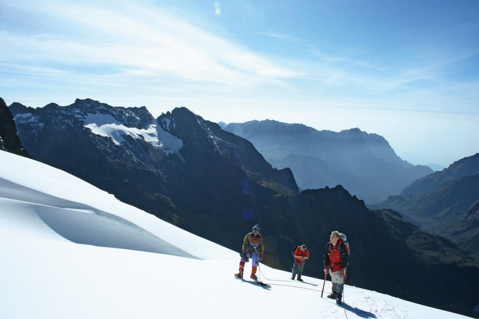 Gletscher am Margherita Peak