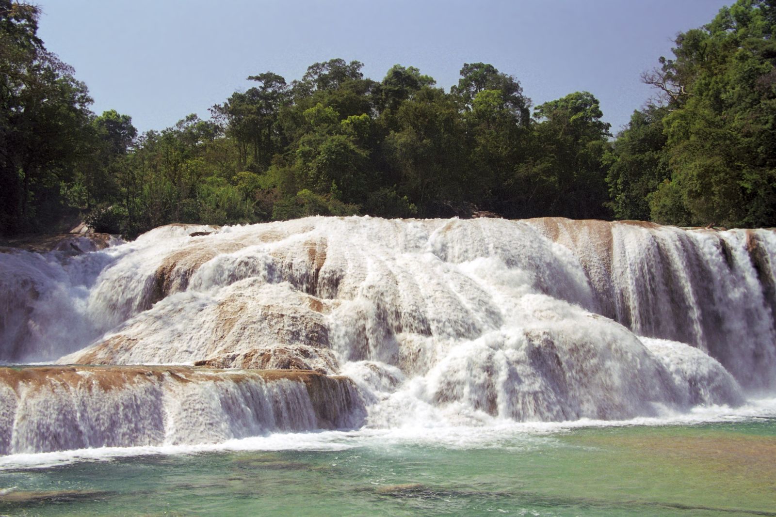 Wasserfall Aqua Azul nahe Palenque