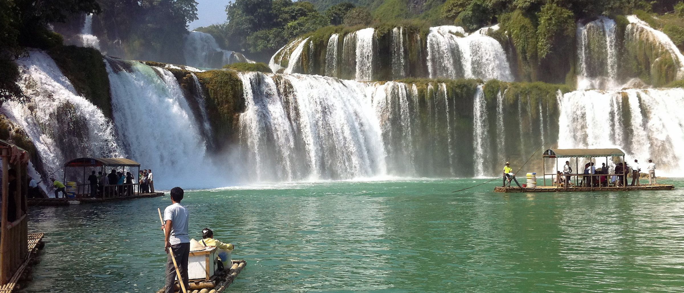 Ban-Gioc-Wasserfall - der größte Vietnams