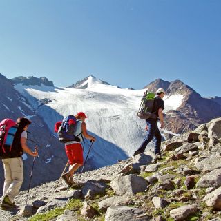 Wanderetappe der Alpenüberquerung