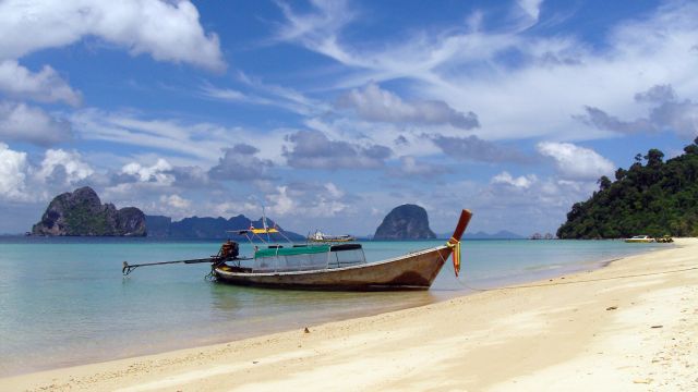 Strandleben in Thailand