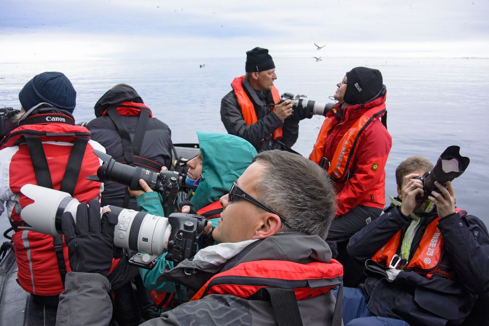 Foto-Schlauchboot: Jeder findet ein anderes spannendes Motiv