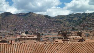 Ausblick von Iglesia San Blas auf Cusco