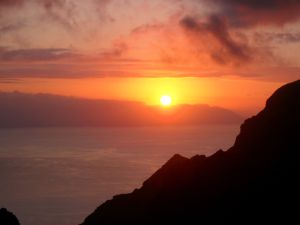 Sonnenuntergang auf La Gomera