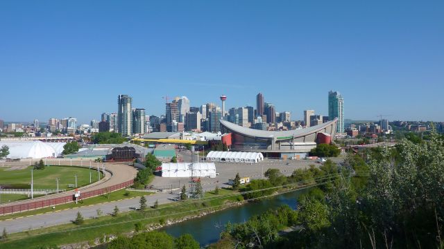 Blick auf Calgary
