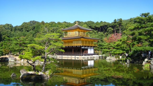 Goldener Pavillion in Kyoto