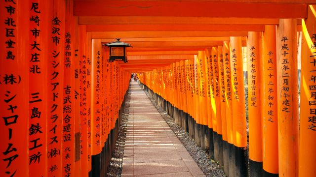 Inari Schrein in Kyoto
