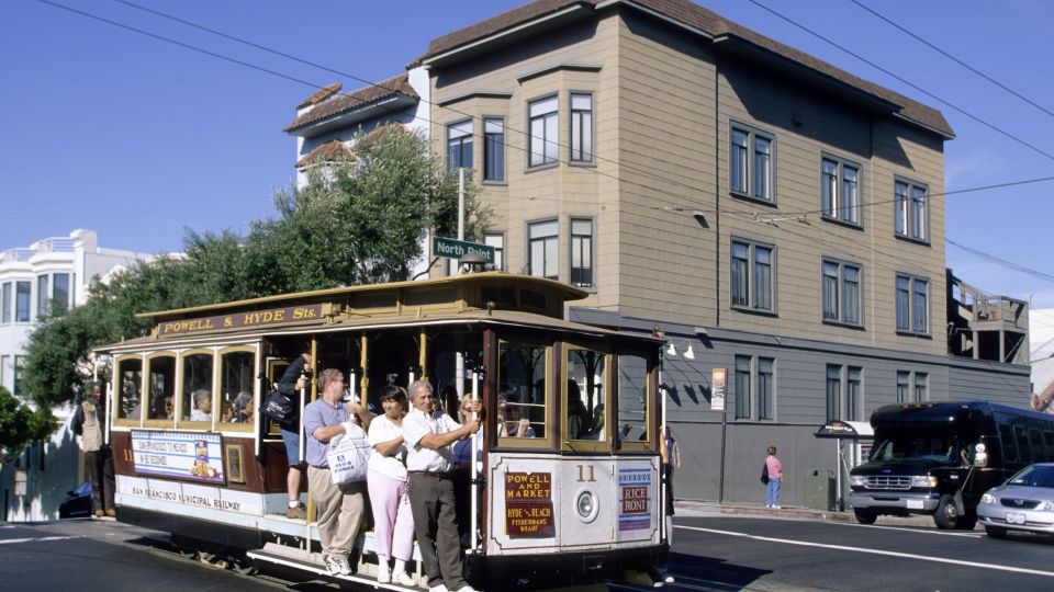 Die berühmte Cable Car in San Francisco