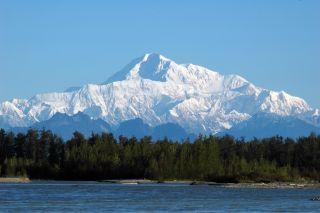 Blick auf den Mt. McKinley