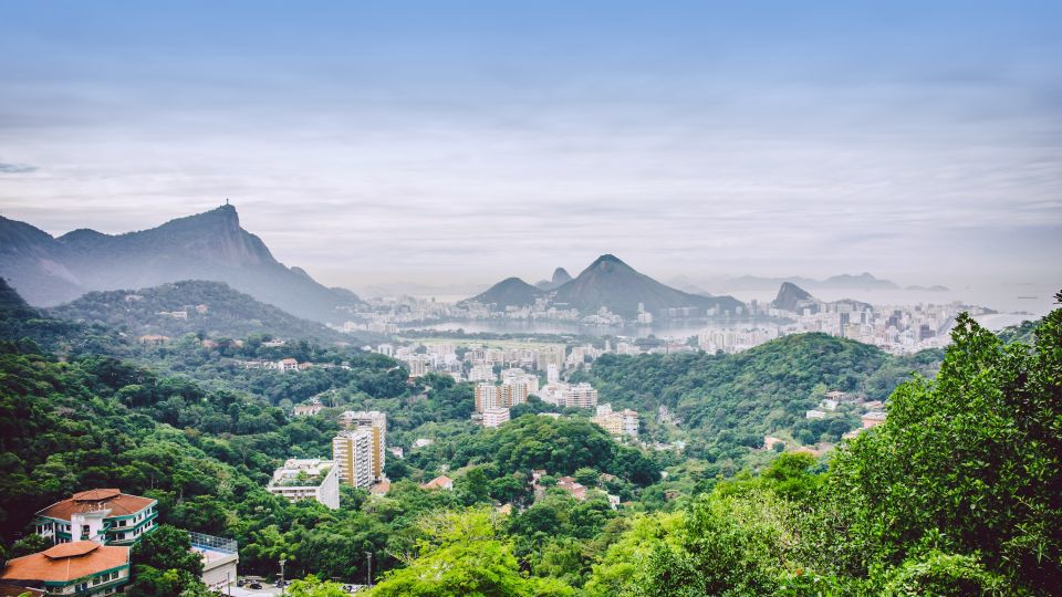 Blick von Rocinha auf Rio de Janeiro