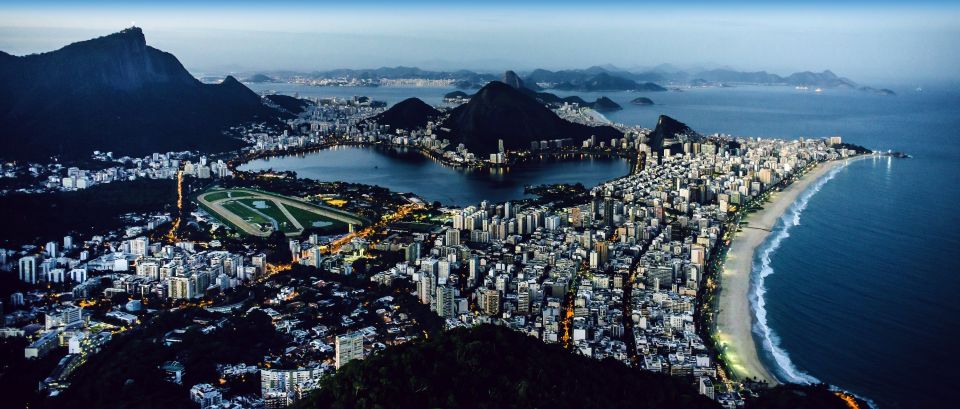 Blick von Dois Irmaos auf Rio de Janeiro