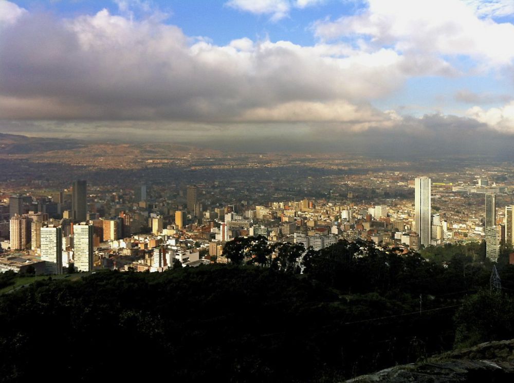 Blick auf Bogota