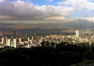 Blick auf Bogota