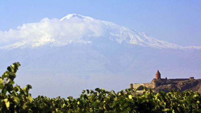 Kloster Chor Virap mit Ararat