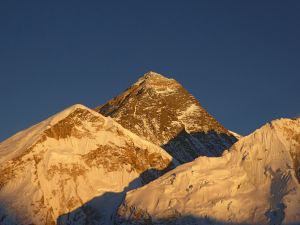 Blick vom Kala Pattar auf den Mount Everest