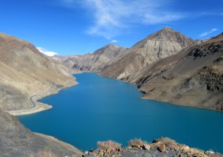 Stausee zwischen Lhasa und Gyantse