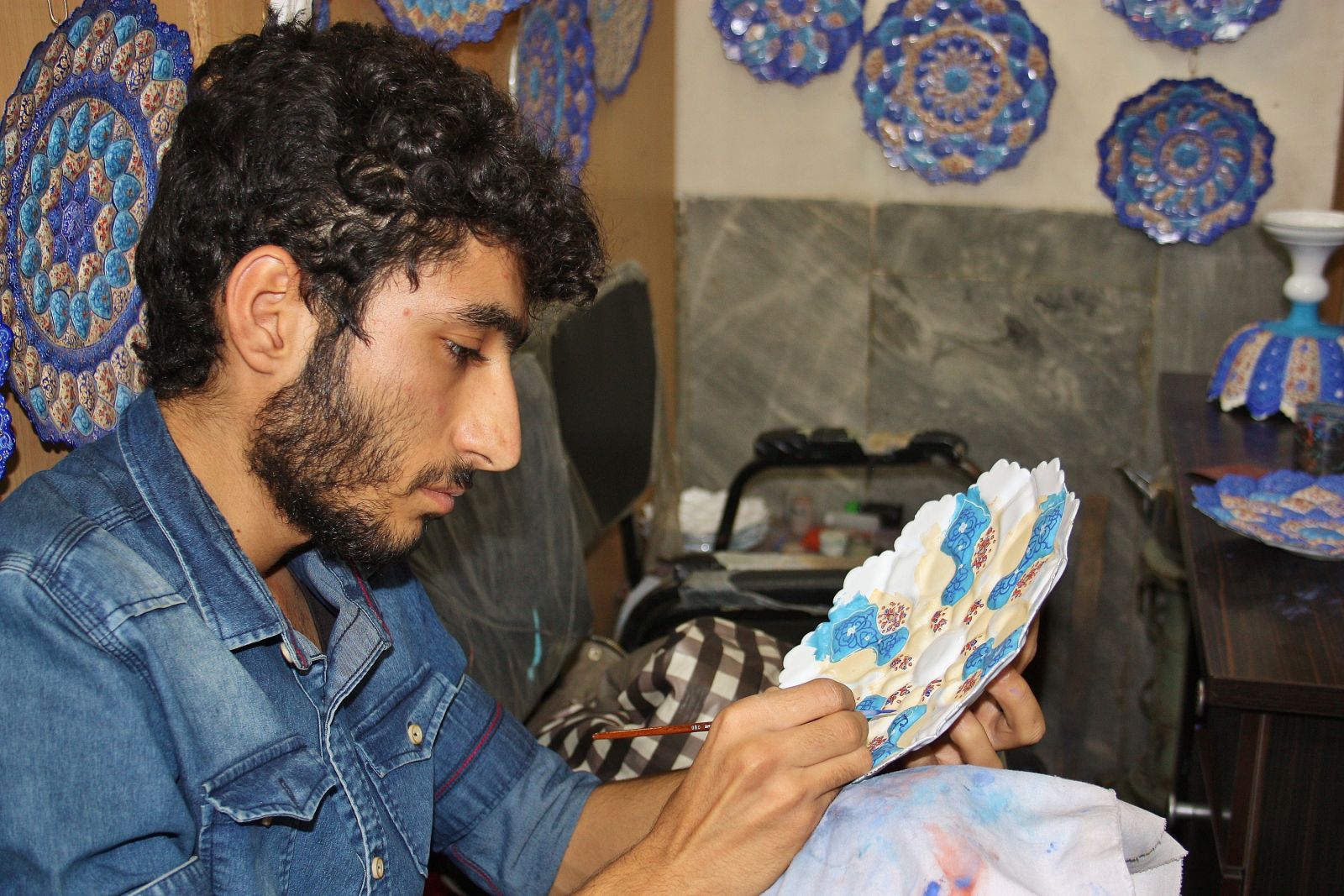 Künstler in Isfahan