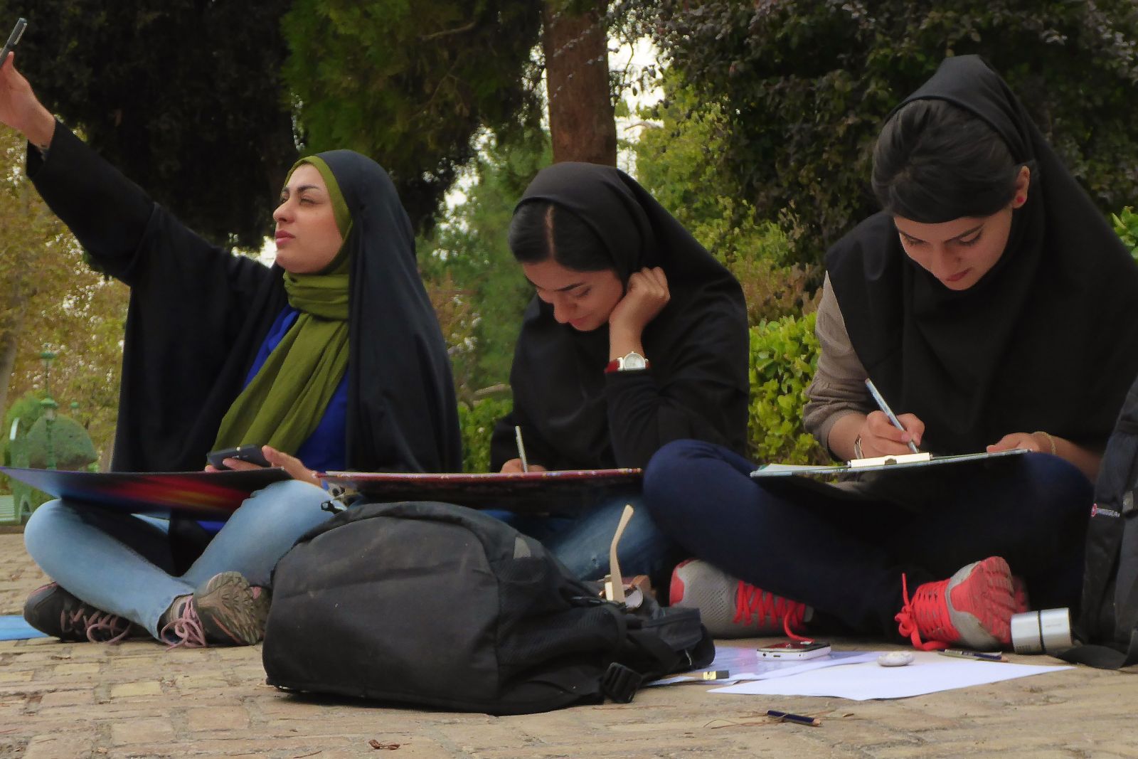 Studentinnen in Teheran