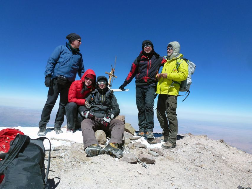 obligatorisches Gipfelfoto auf dem Chachani