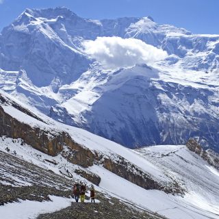 Abstieg Kang-La-Pass